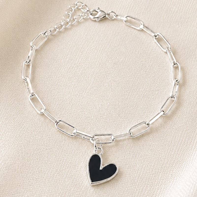 PULSERA CORAZON DE PLATA 925 – UN SIMBOLO DE AMOR QUE SIEMPRE ACOMPAÑA - 1