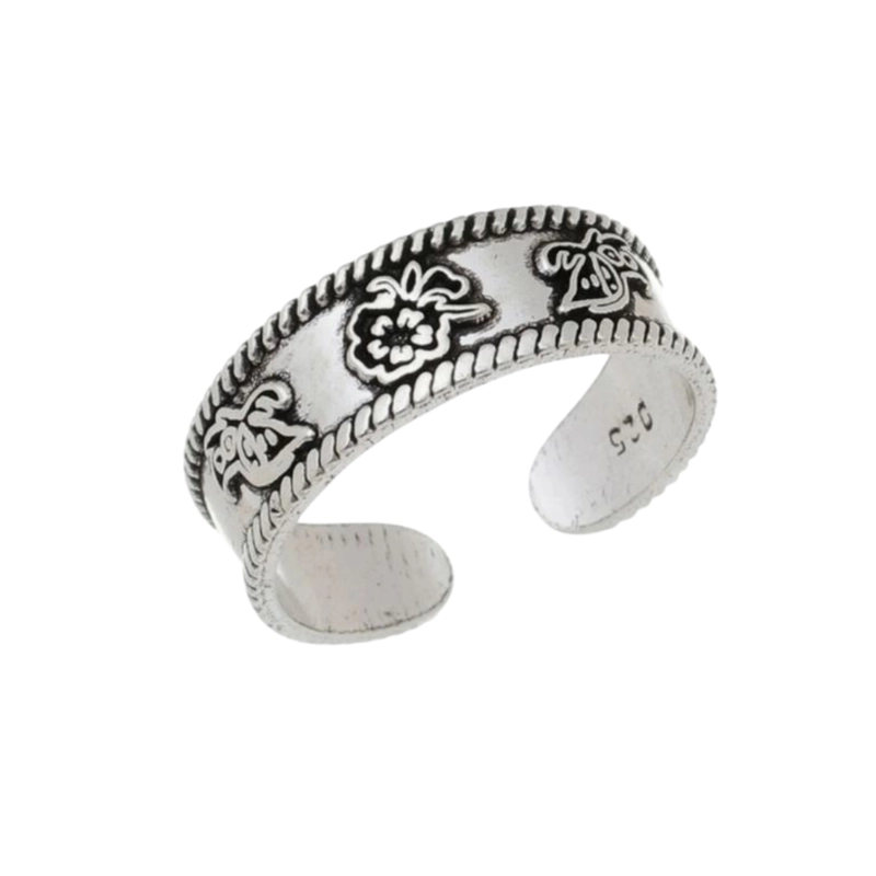ANILLO MIDI PLATA TUNQUEN - 1