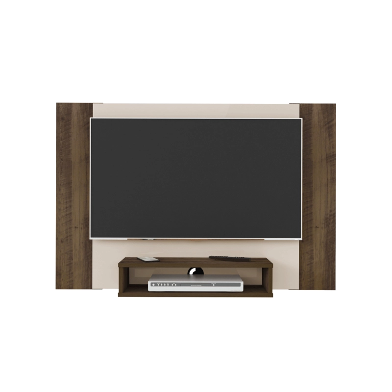 Panel TV Hasta 47 Pulgadas 120x80x23 cm Blanco Pino - TV Cine - 3
