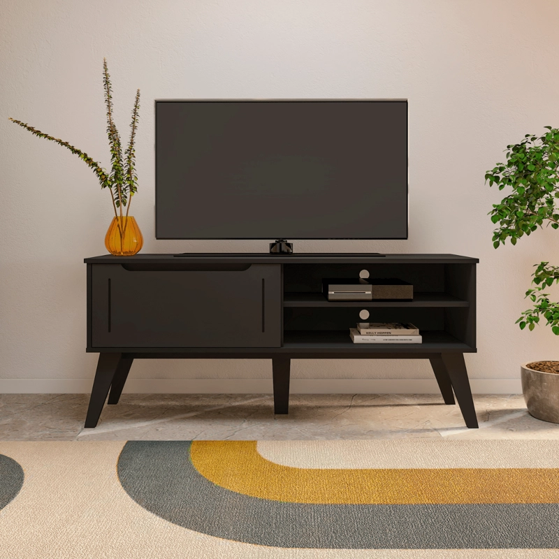 RACK TV EXIT LOTUS 55' NEGRO - 1