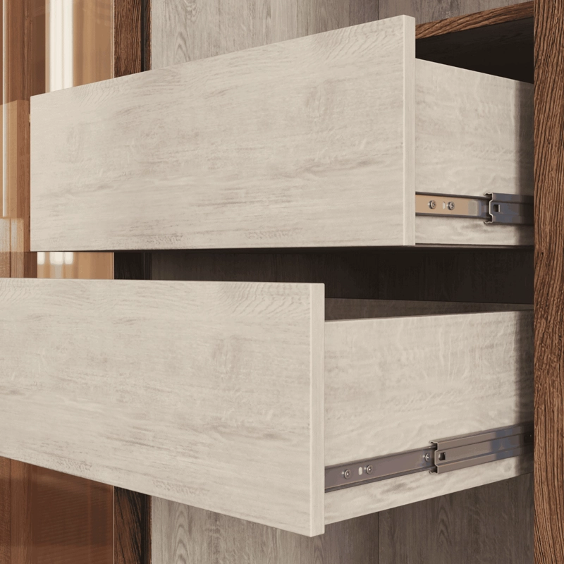 CLOSET EXIT CASTAÑO NEW YORK 6 PUERTAS 2 CAJONES BEIGE - 3