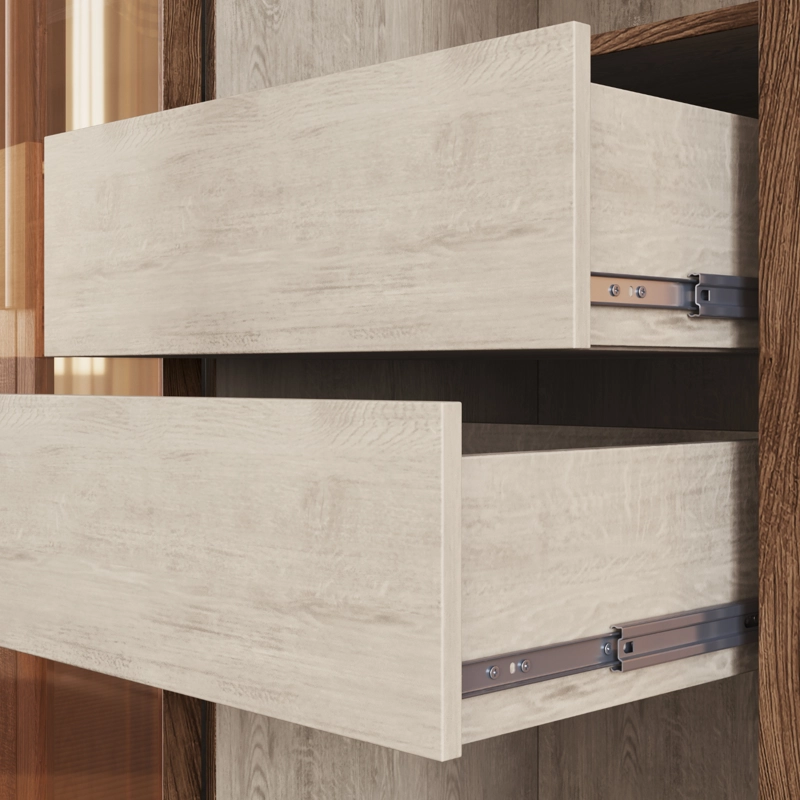 CLOSET EXIT NUEZ NEW XANGAI 6 PUERTAS 2 CAJONES BEIGE - 3