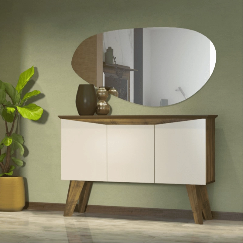 BUFFET OASIS 3 PUERTAS 110CM BEIGE/PINO - 3