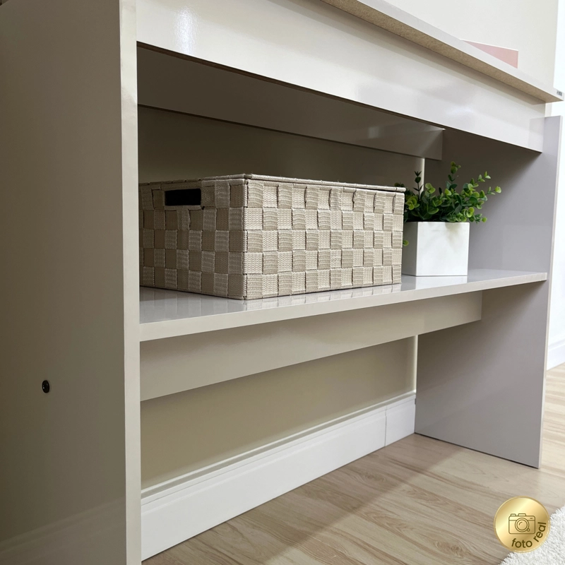 APARADOR ARRIMO CRETA OFF WHITE100X30X78,5 CM - 3