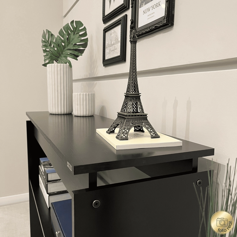 ARRIMO CRETA NEGRO 100X30X78,5 CM - EXIT - 2