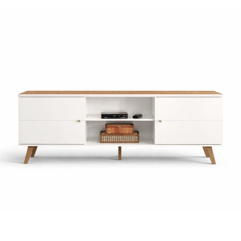 RACK TV HASTA 75 PULGADAS 180X64X38 CM BEIGE - ARACAJU - 2