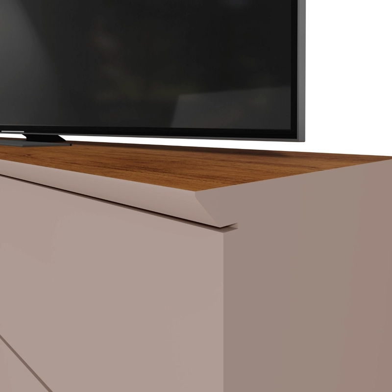 RACK TV HASTA 75 PULGADAS 180X64X38 CM GRIS - ARACAJU - 2