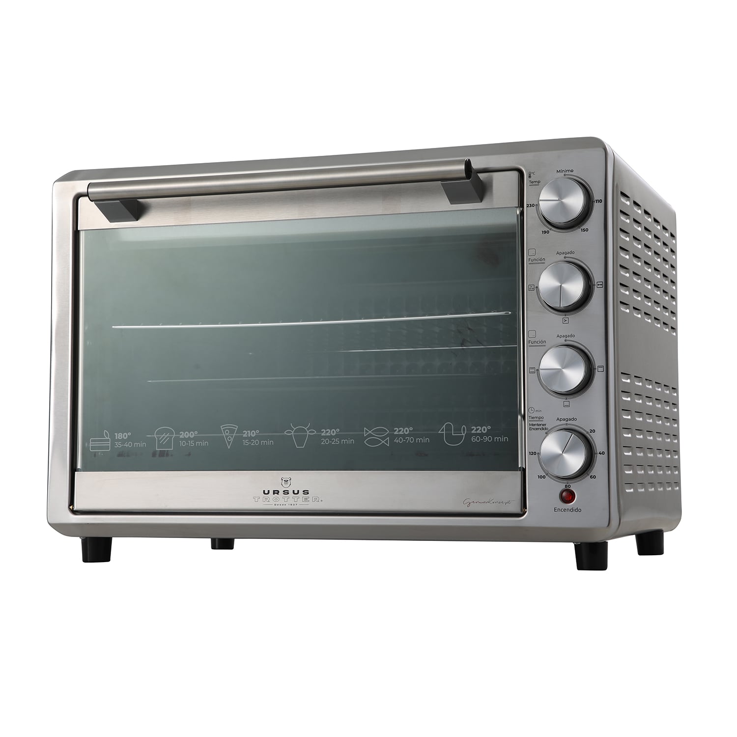 HORNO ELE CTRICO URSUS TROTTER HORNO ELECTRICO UT-BACKOFEN PRO-I 80L - 1