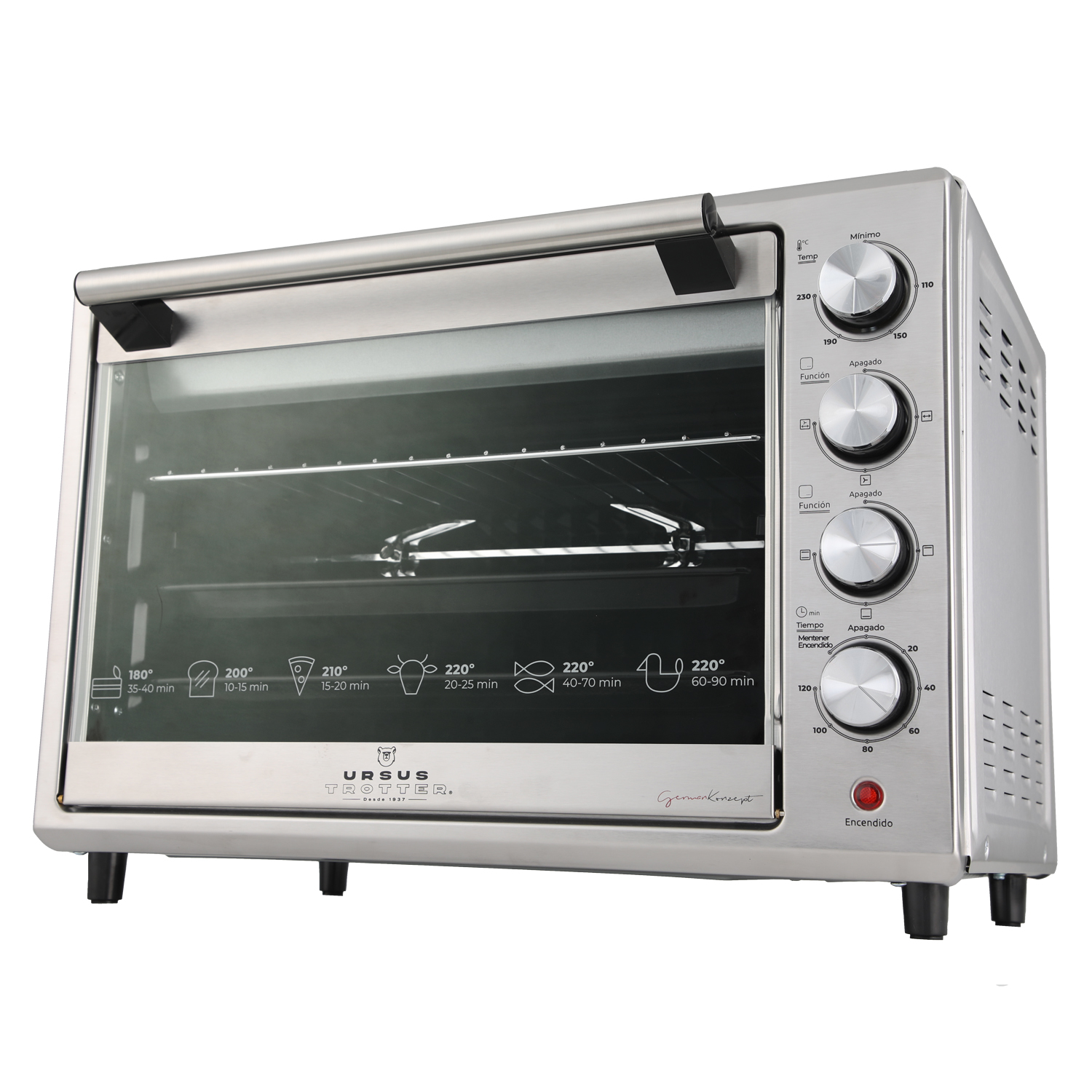 HORNO ELE CTRICO URSUS TROTTER HORNO ELECTRICO UT-BACKOFEN PRO-I 48L - 4