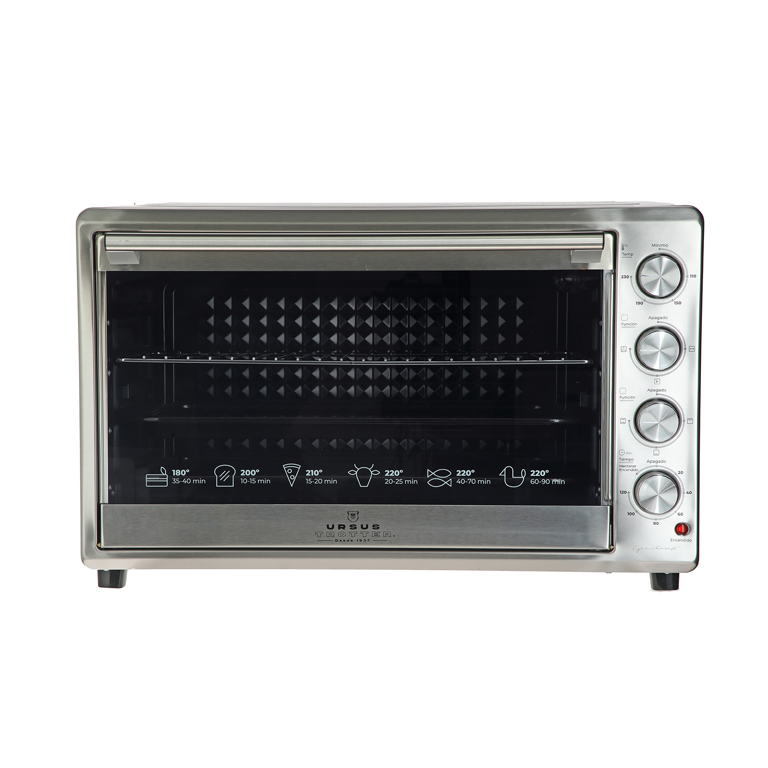 HORNO ELE CTRICO URSUS TROTTER 100 L BACKOFEN PROI UT - 7