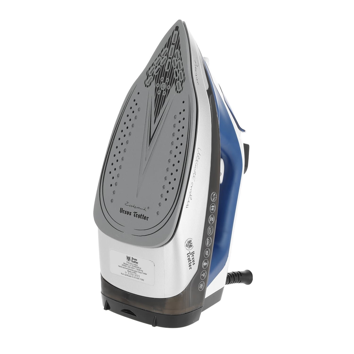 PLANCHA URSUS TROTTER 2200 W SHANGRILA 2 EN 1 - 4
