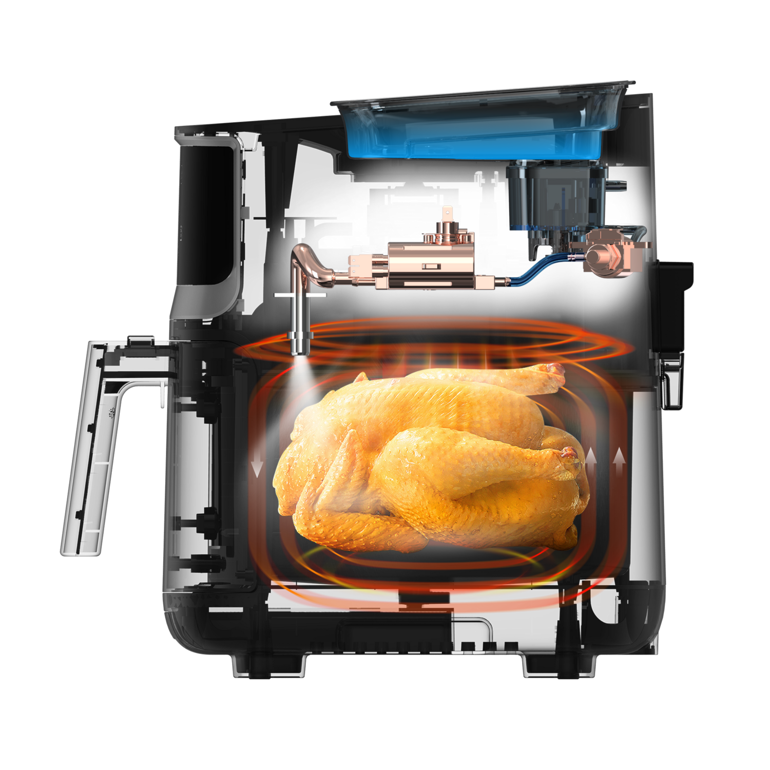 FREIDORA DE AIRE URSUS TROTTER 7 L UT STEAMFRYER AIRFRYER VAPOR - 8