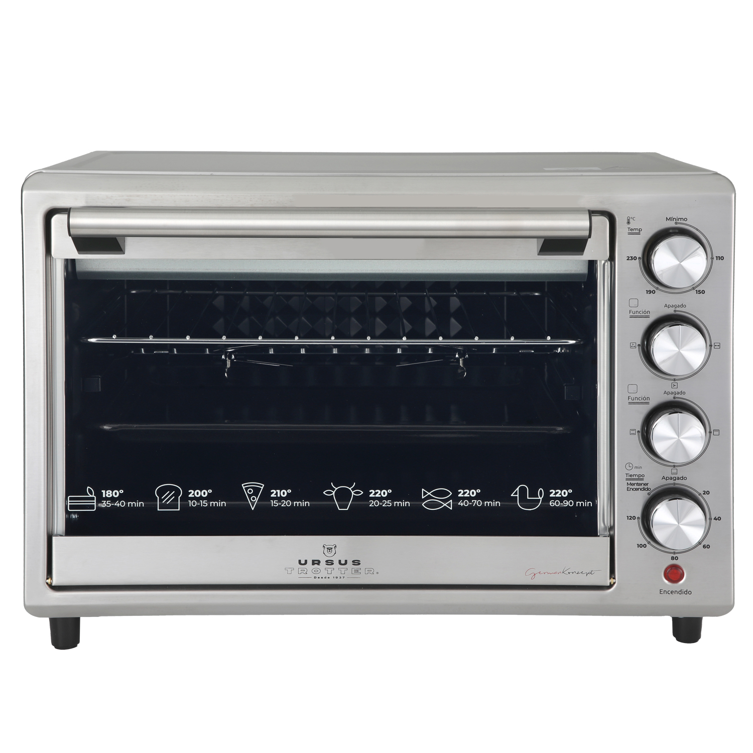 HORNO ELE CTRICO URSUS TROTTER HORNO ELECTRICO UT-BACKOFEN PRO-I 38L - 1