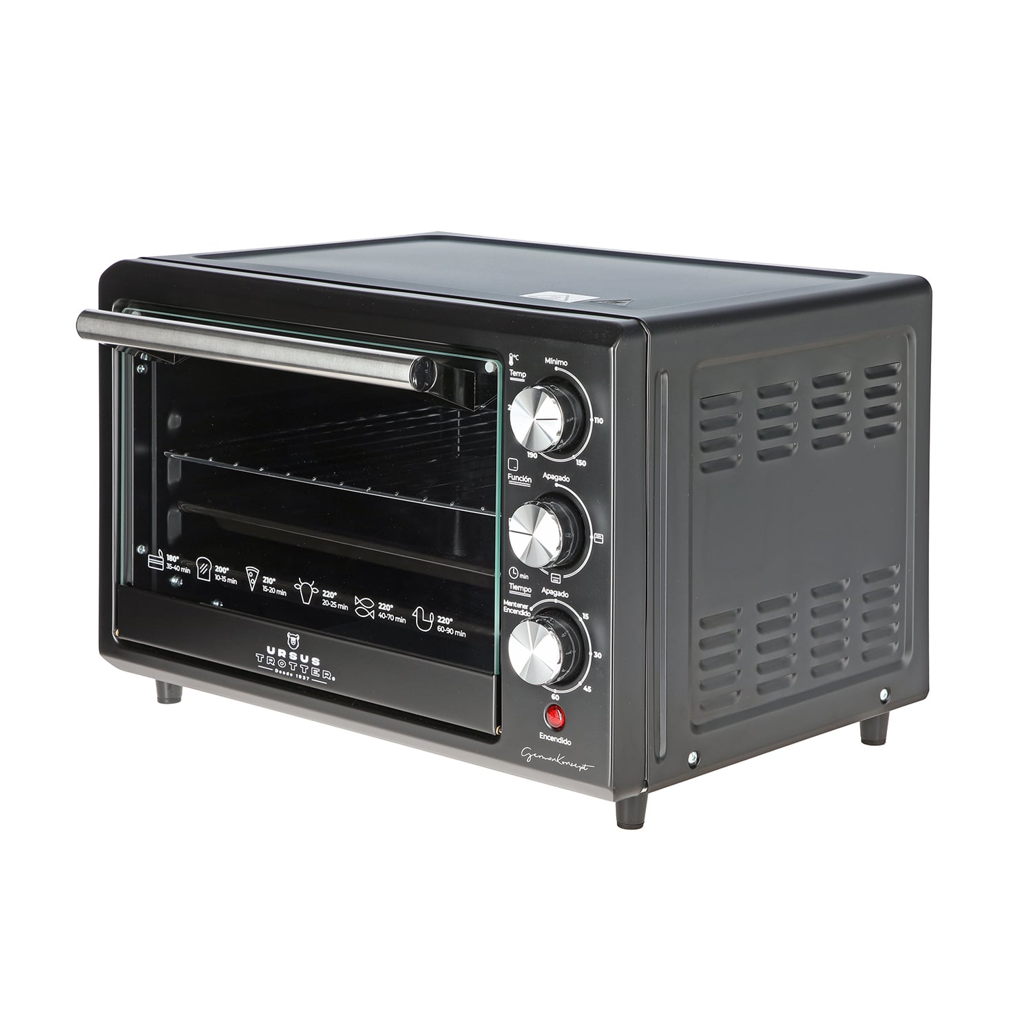 HORNO ELE CTRICO URSUS TROTTER 25 L PRO-B UT BACKOFEN - 3