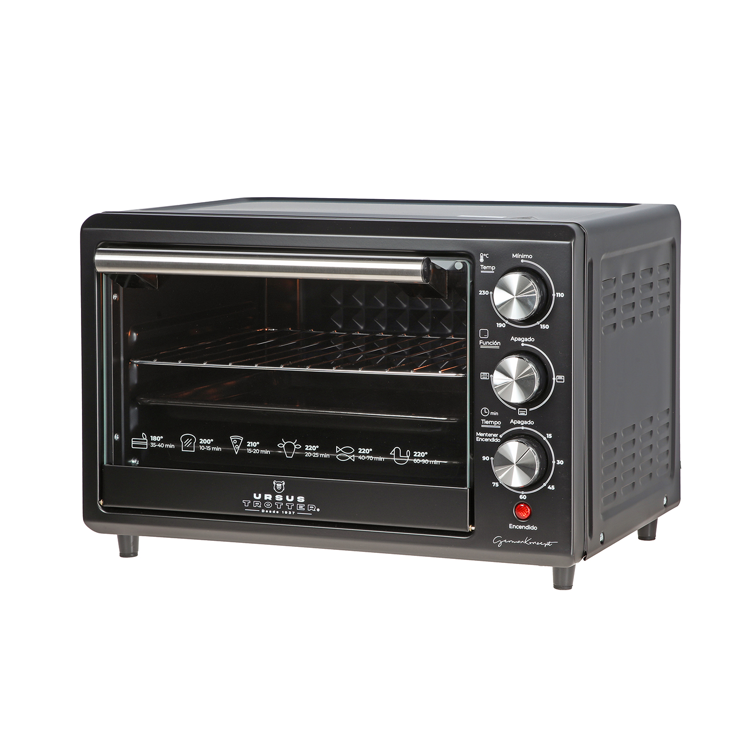 HORNO ELE CTRICO URSUS TROTTER 25 L PRO-B UT BACKOFEN - 7