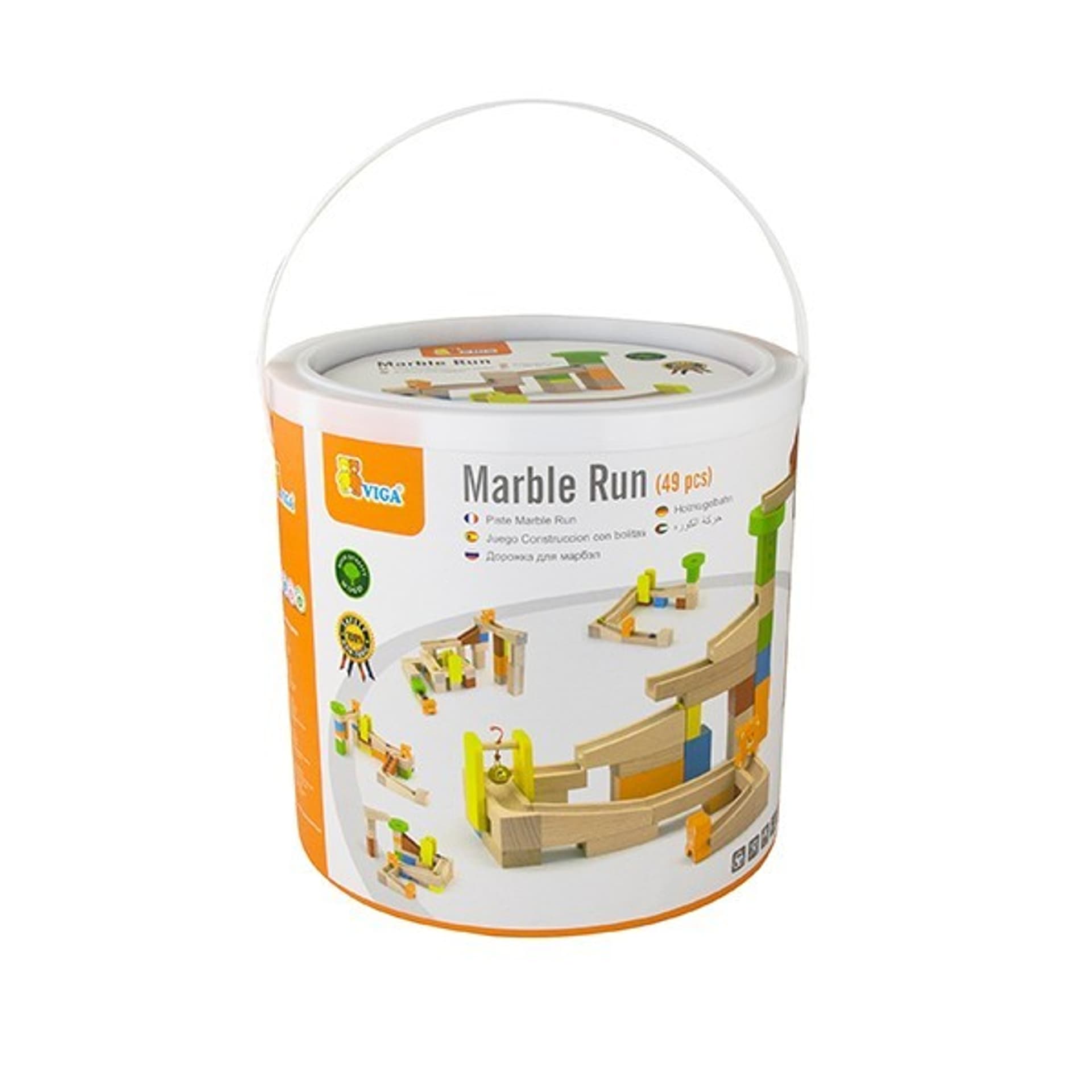 CIRCUITO MADERA BOLITAS 49 PZ - 1