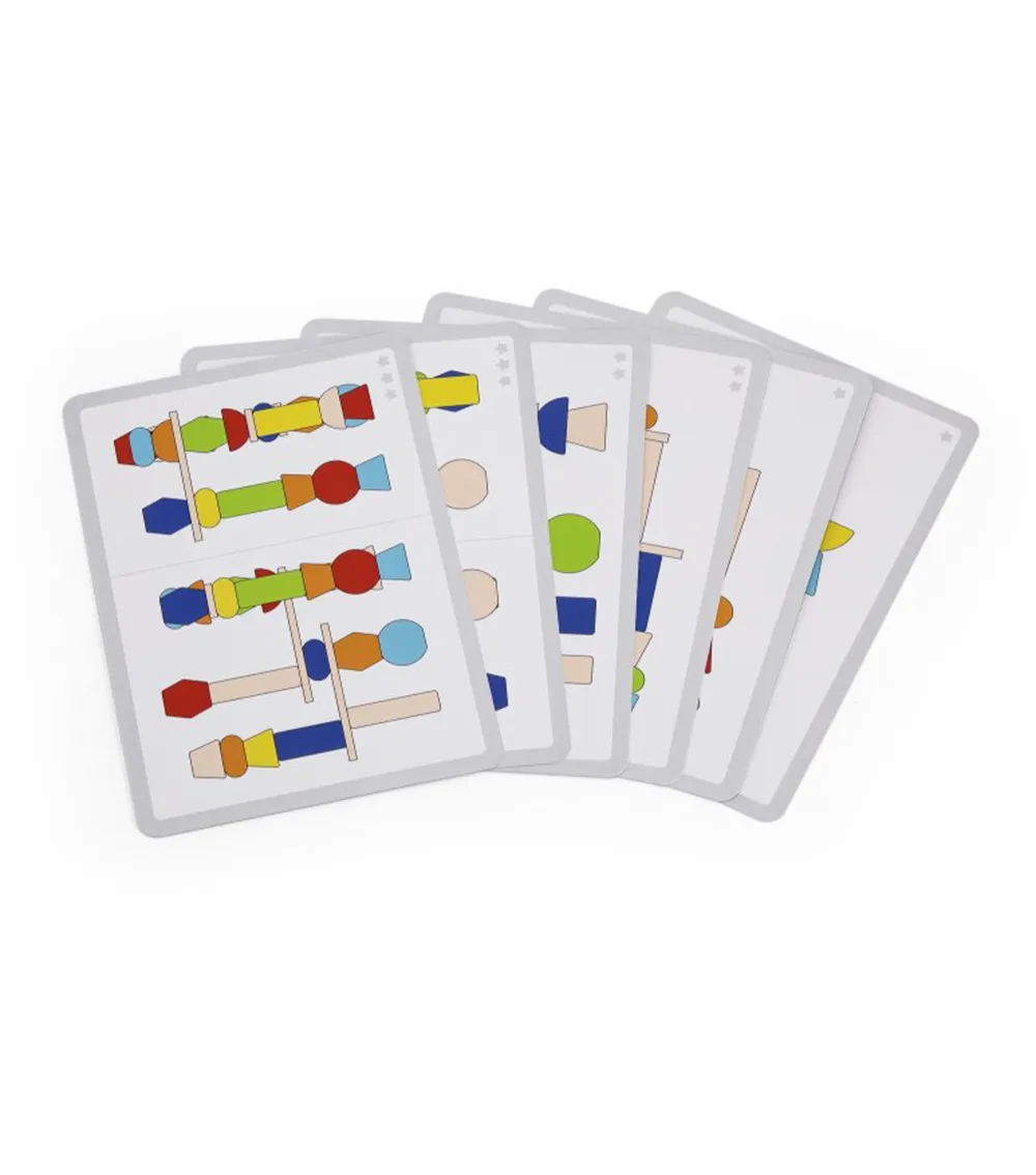 JUEGO CONSTRUCCION BLOQUES MADERA - 3