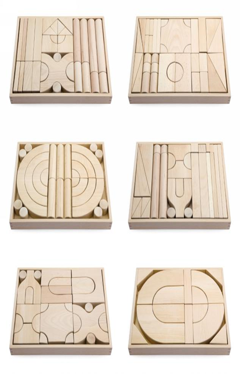 BLOQUES MADERA 6 BANDEJAS 158 PZ - 2