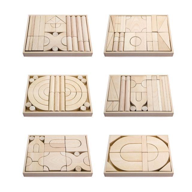 BLOQUES MADERA 6 BANDEJAS 158 PZ - 5