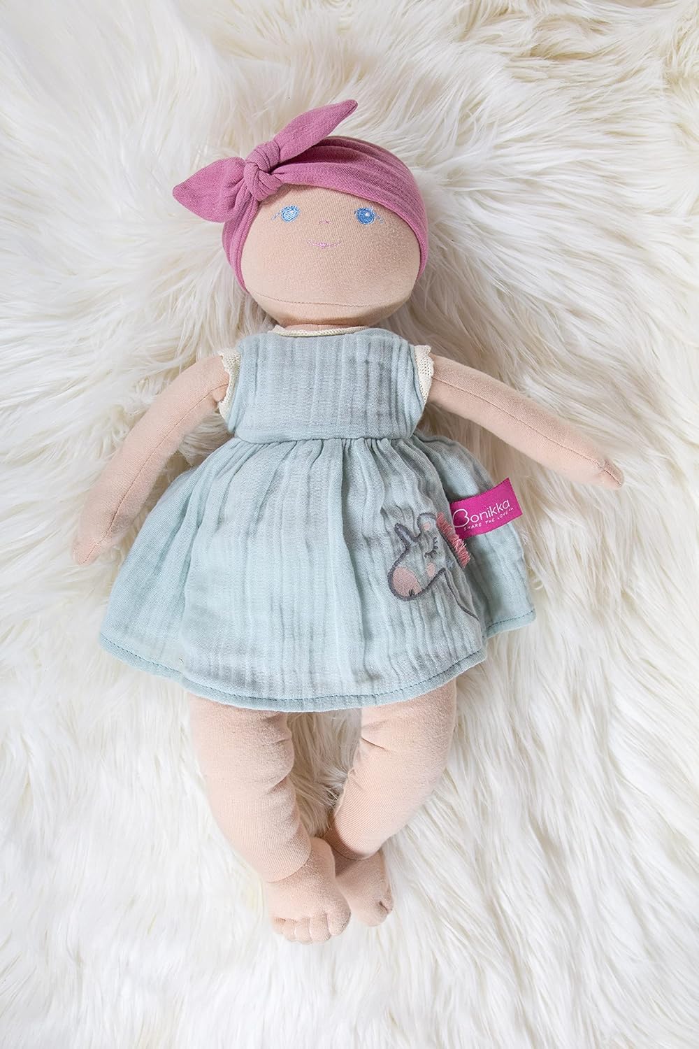 MUÑECA TRAPO BABY KAIA 43 CM - 4