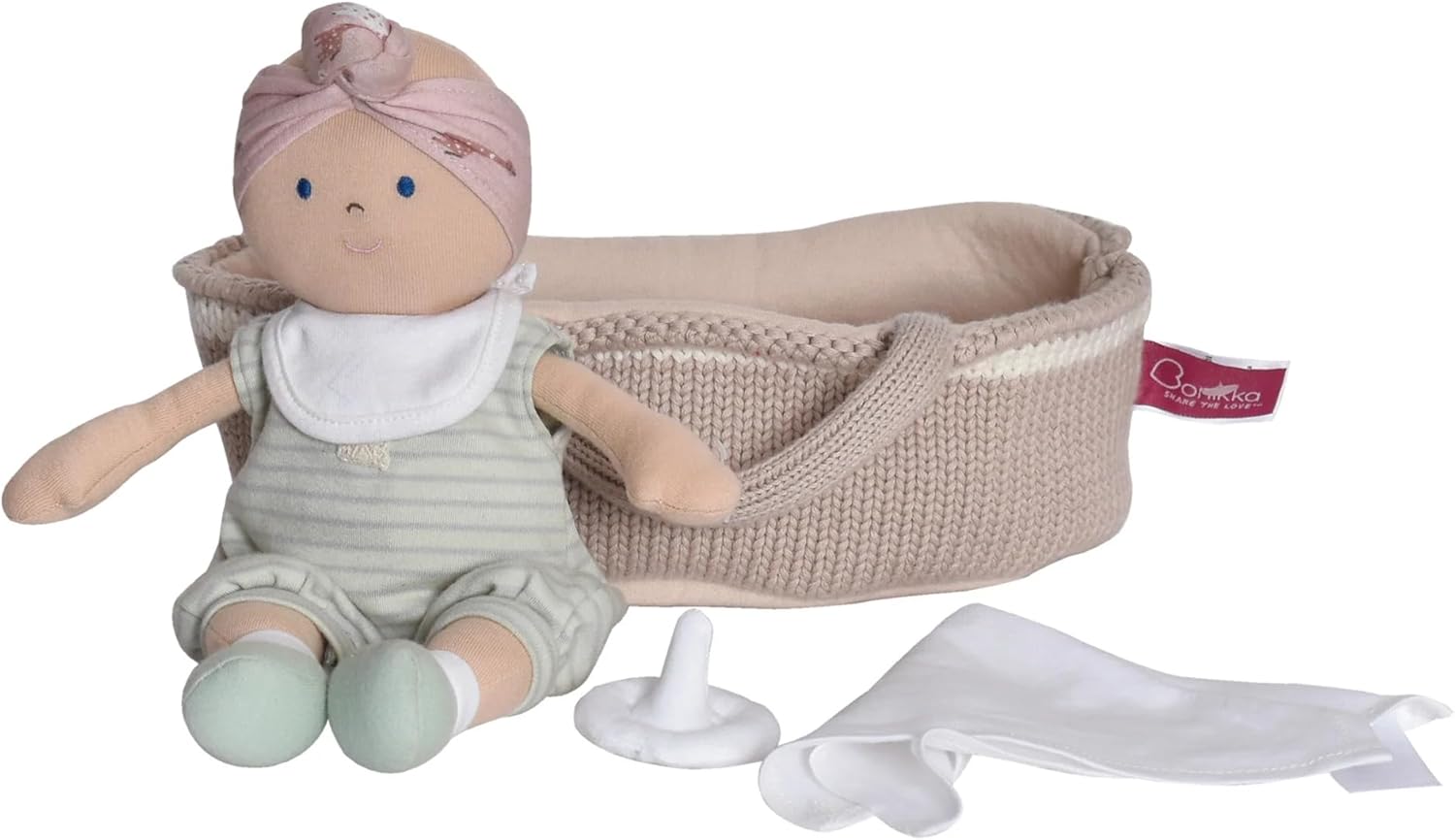 MUÑECA TRAPO BABY REMI 25 CM + ACC. - 1