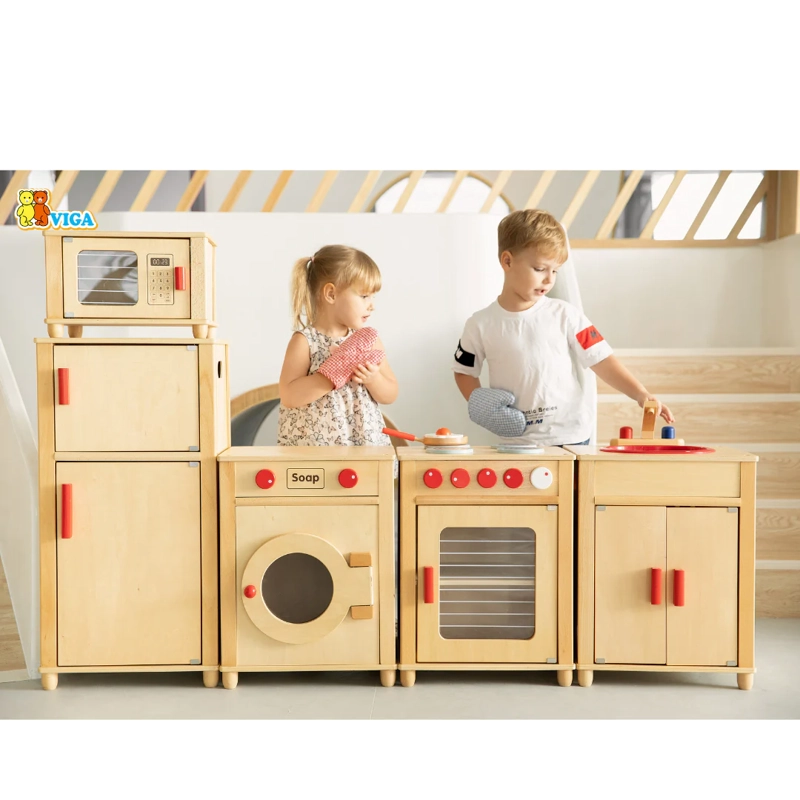 COCINA MUEBLES MADERA SET 5 PZ - 3