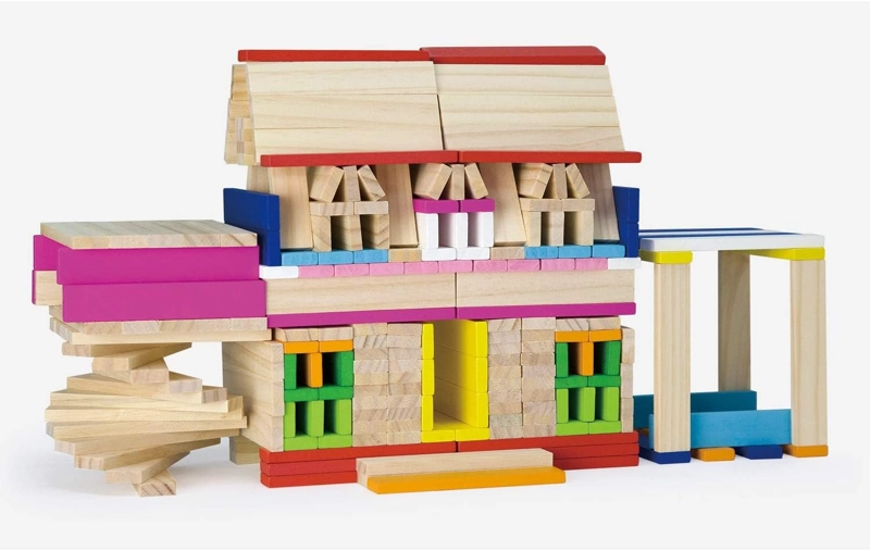 BLOQUES MADERA CREATIVOS 250 PZ - 1