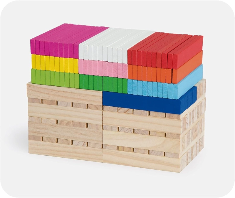 BLOQUES MADERA CREATIVOS 250 PZ - 3