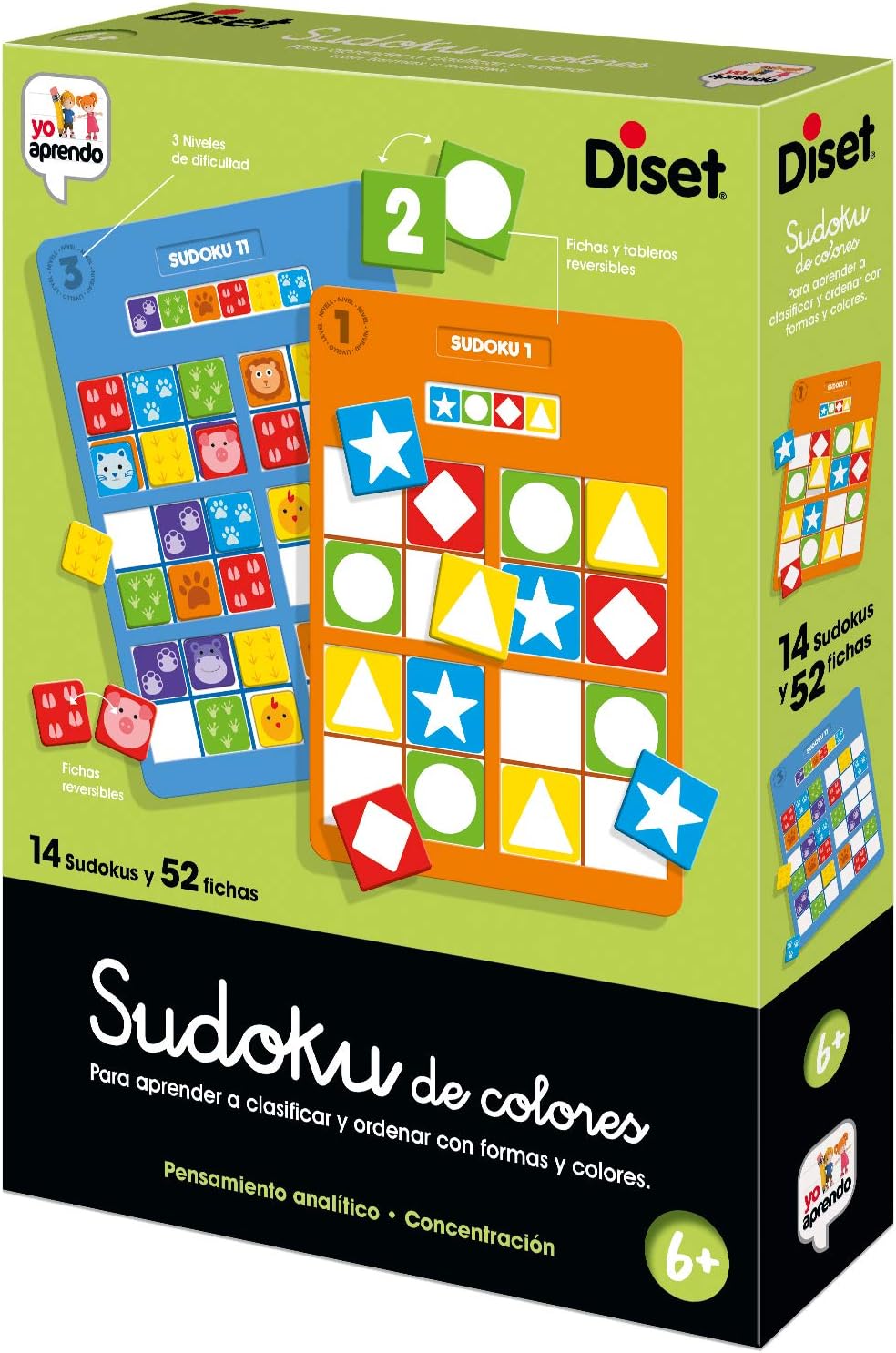 JUEGO SUDOKU COLORES - 1