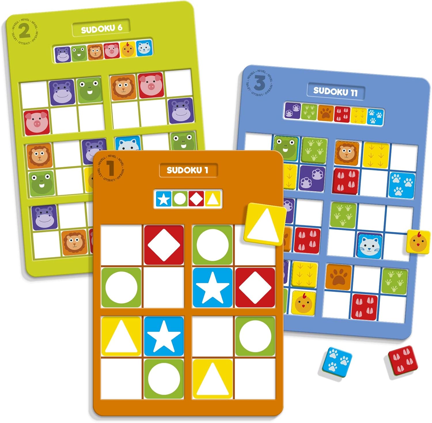 JUEGO SUDOKU COLORES - 2