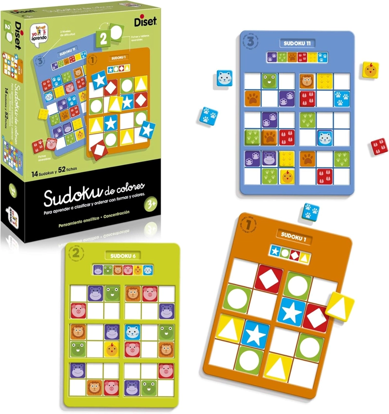 JUEGO SUDOKU COLORES - 3