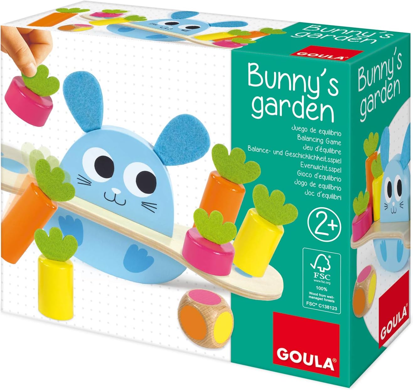 JUEGO EQUILIBRIO BUNNY`S GARDEN - 1