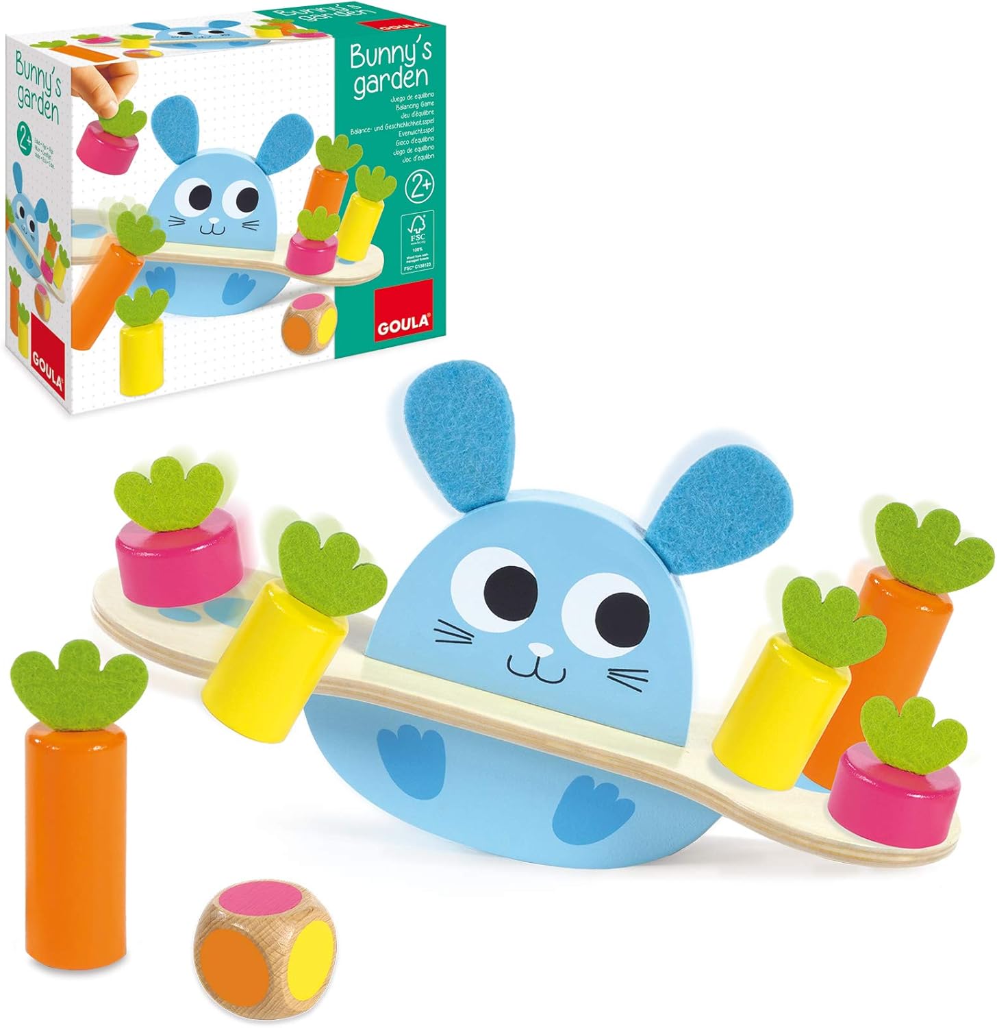 JUEGO EQUILIBRIO BUNNY`S GARDEN - 4