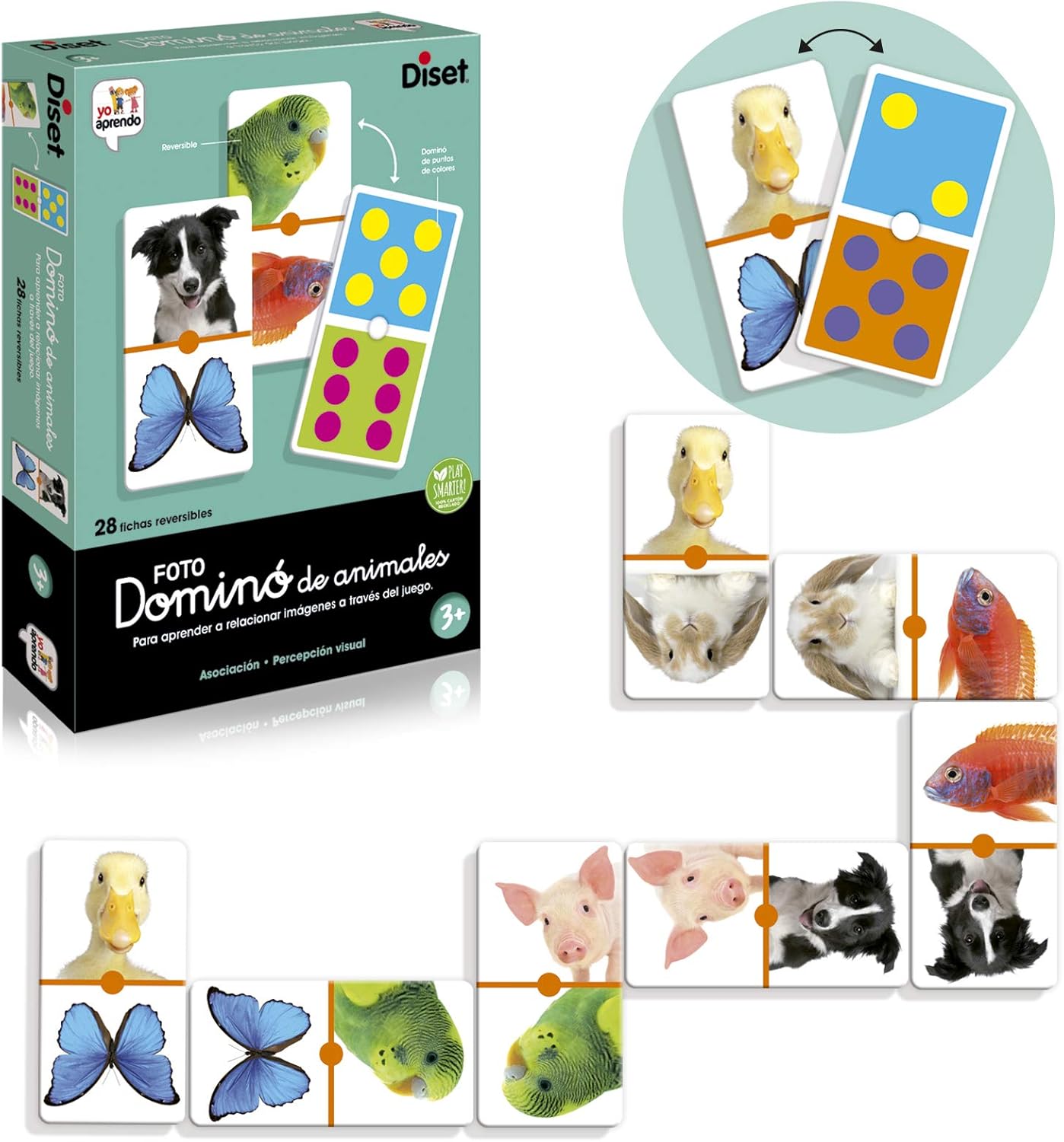 DOMINO FOTO ANIMALES 28 PZ - 3