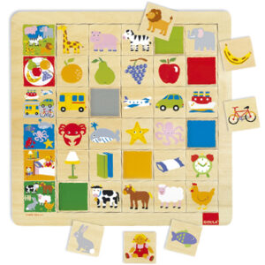 JUEGO EDUCATIVO FAMILIAS TABLERO - 1