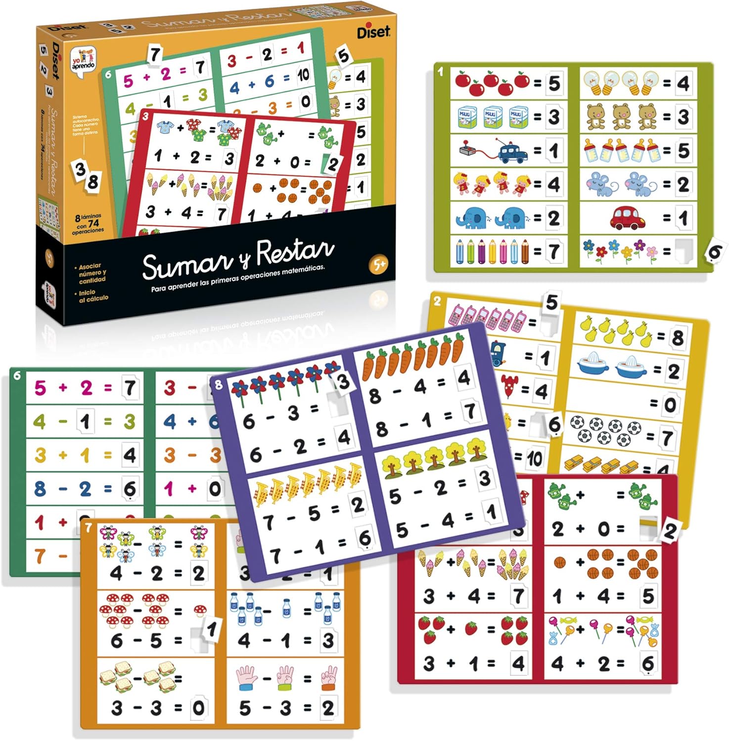 JUEGO APRENDO TABLAS, SUMAR Y RESTAR - 1