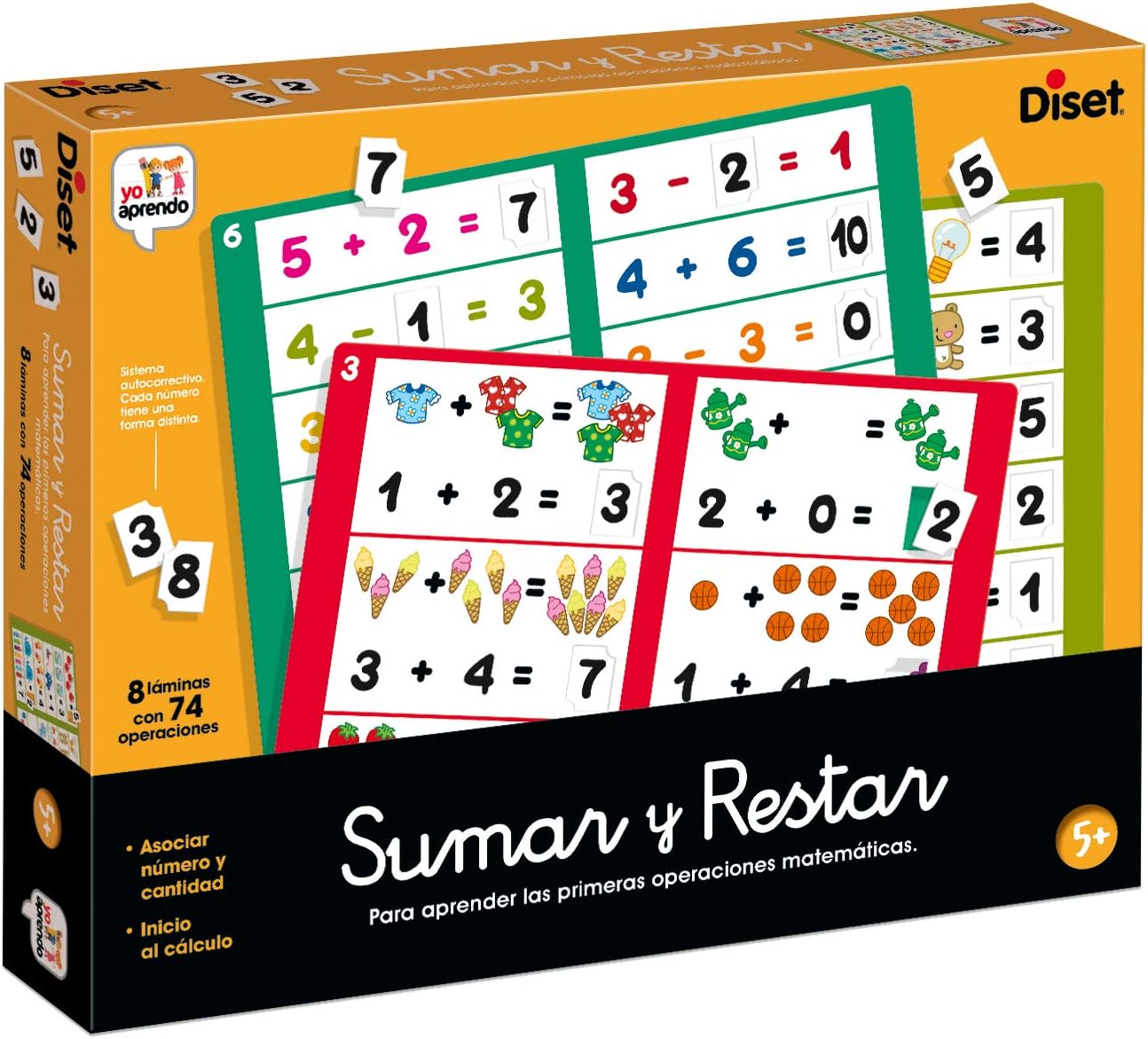 JUEGO APRENDO TABLAS, SUMAR Y RESTAR - 3