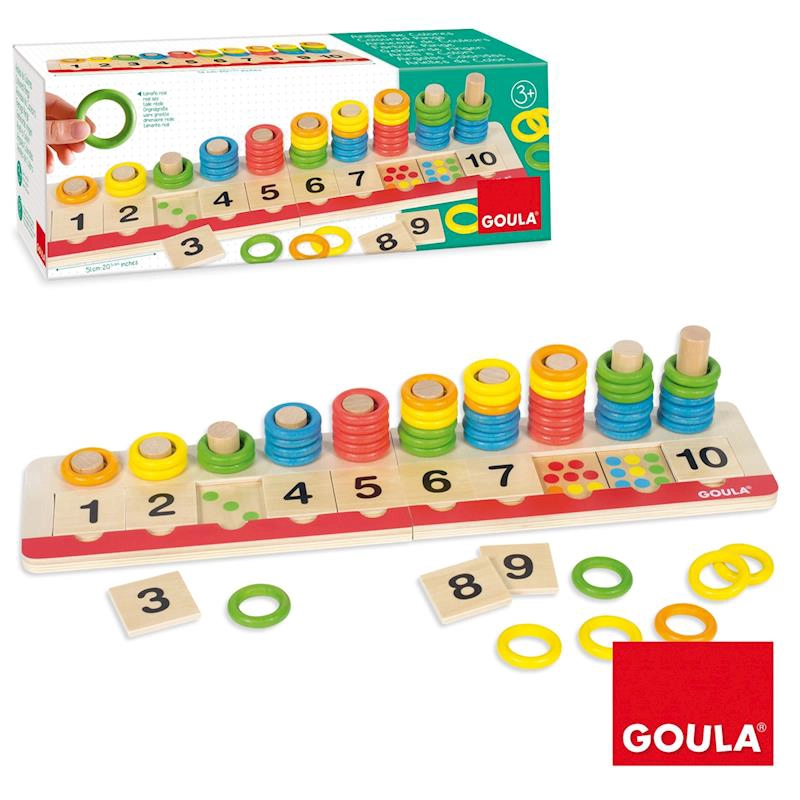 CONTAR CON ARGOLLAS DE COLORES - 1