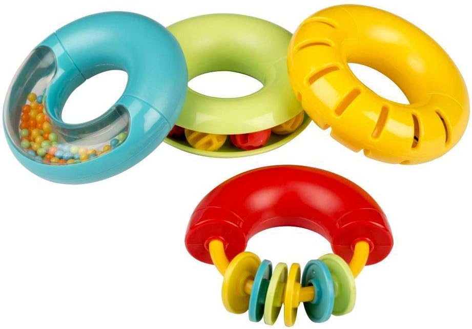 SONAJERO MUSICAL RINGS 4 PZ - 1