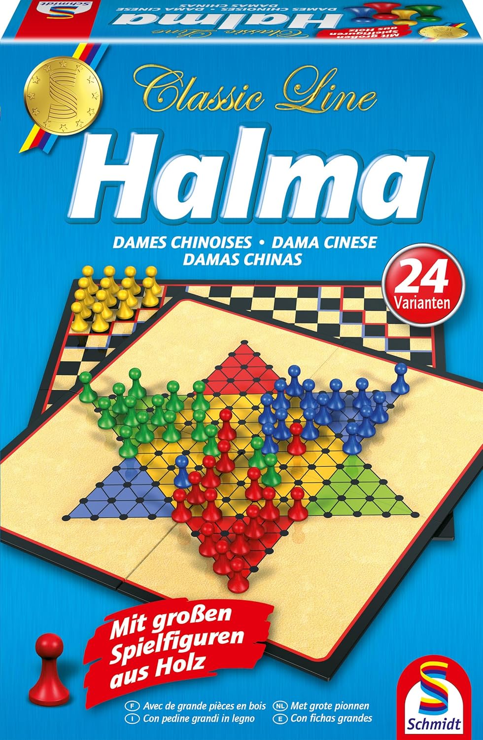JUEGO DE MESA HALMA - 1