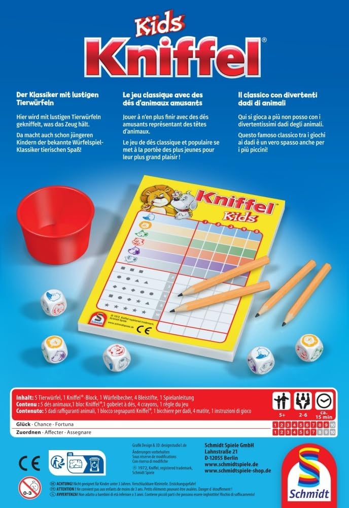 JUEGO DE MESA KNIFFEL NIÑOS - 3