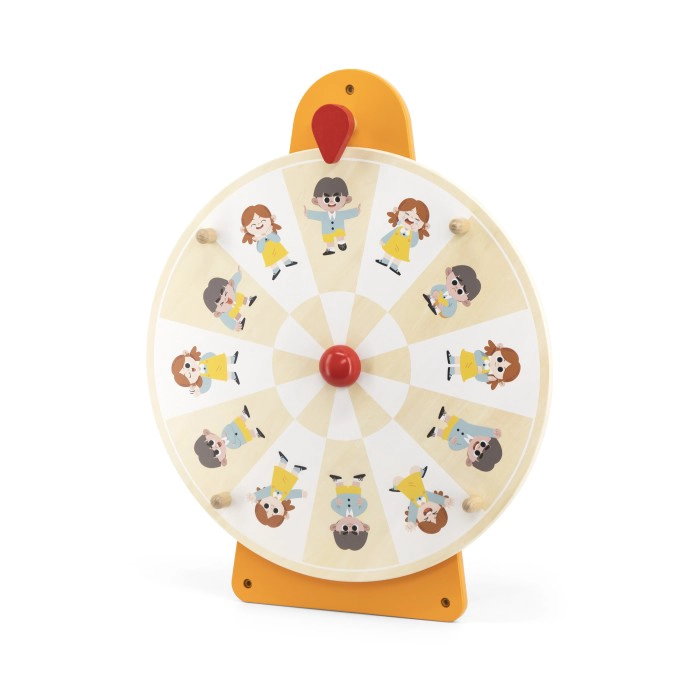 JUEGO PARED MADERA RULETA EMOCIONES - 1