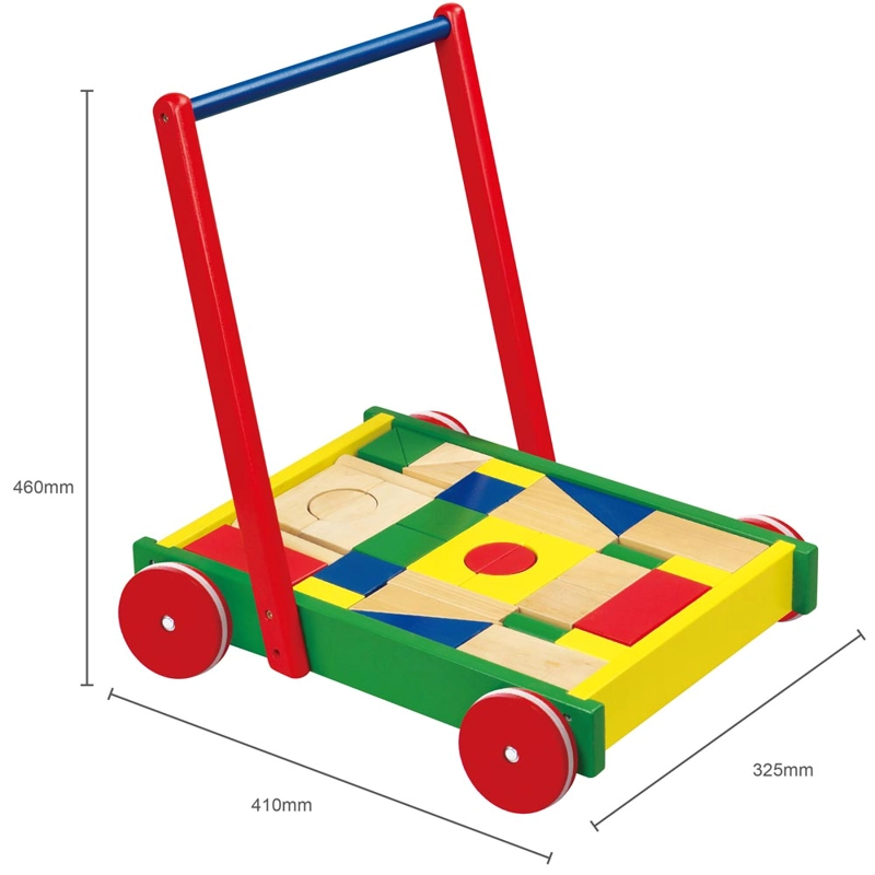 CARRO ANDADOR MADERA 36 BLOQUES - 3