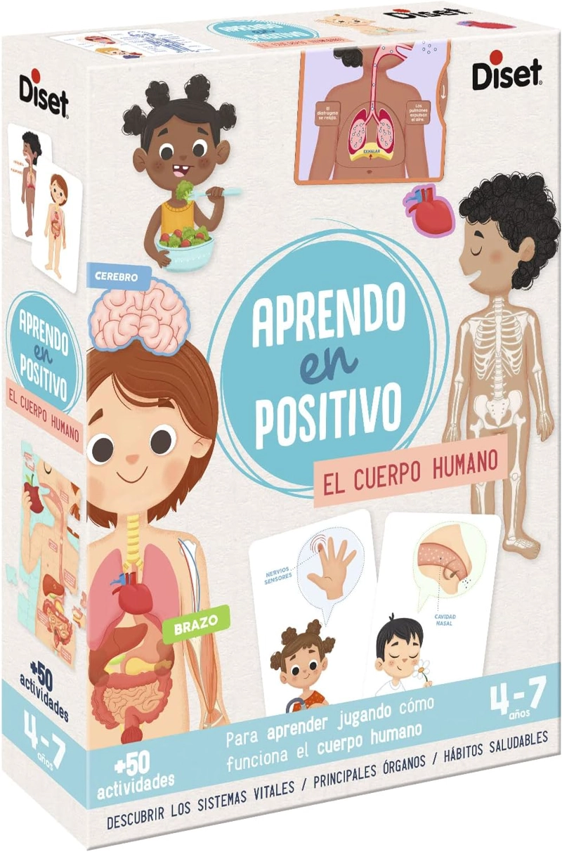 JUEGO APRENDO POSITIVO EL CUERPO HUMANO - 1