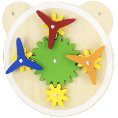 JUEGO PARED MADERA OSO ENGRANAJE - 1