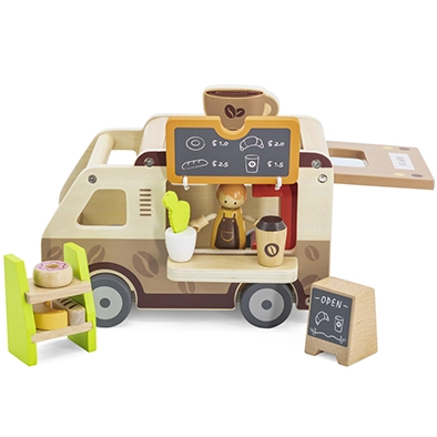 CAMION HELADOS MADERA - 1