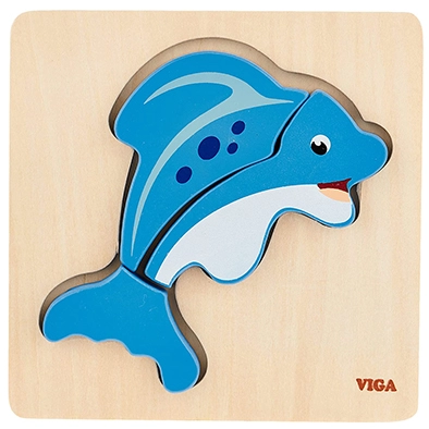 PUZLE MADERA RELIEVE 3 PZ PEZ - 1
