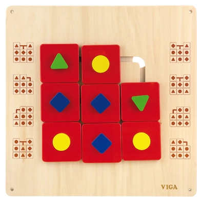 JUEGO PARED MADERA LABERINTO - 1