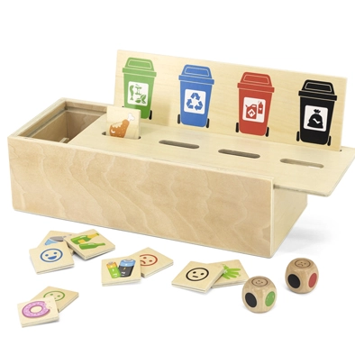 CLASIFICAR RECICLAJE MADERA 55 PZ - 1