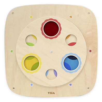 JUEGO PARED MADERA MEZCLA COLORES - 1